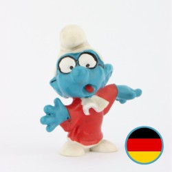 20016: Puffo giudice (rosso)  - W. Germany -  - Schleich - 5,5cm