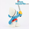 20104: Puffo pirata con spada e cintura rossa – Schleich o Bully – 5,5 cm