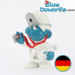 20037: Doctor Smurf - W. Germany - Schleich - 5,5cm