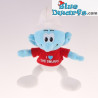 Puffi peluche  3: I Love the smurfs (rosso) +/- 20 cm