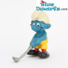 20055: Golfspeler Smurf (schoenen: zwart) - Schleich - 5,5cm