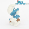 20054: Puffo pronto soccorso (valigia marrone e croce rossa) - Schleich - 5,5cm