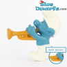 20047: Trompetter Smurf - donkergeel - Schleich - 5,5cm