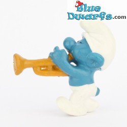 20047: Trumpeter Smurf (orchreous trumpet) - Schleich - 5,5cm