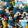 20 Schleich Schtroumpfs nourriture et boisson - Très bon état - Schleich - 5,5cm
