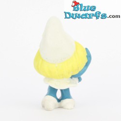 20034: Smurfette with hands in hair -  light blond - Bully - 5,5cm