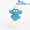 20096: Puffo con mazza (versione opaca)  - marrone scuro -  Schleich - 5,5cm