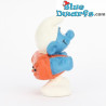 20103: Scholar Smurf  -  school bag dark orange - Schleich - 5,5cm