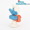20103: Schooljongen Smurf - schooltas donker oranje - Schleich - 5,5cm