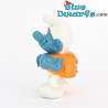 20103: Pitufo estudiante - naranja claro - Schleich/Bully - 5,5cm