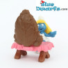 40234: IJdele Smurfin  - bruin -  (Supersmurf) - Schleich - 5,5cm