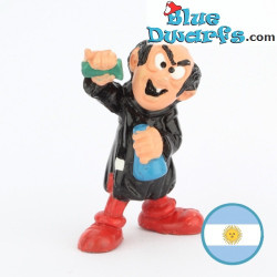 20232: Gargamel met twee glazen - Minimodels/ Argentinië - Schleich - 5,5cm