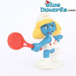 20135: Tennisspeelster Smurfin  - Minimodels -  - Schleich - 5,5cm