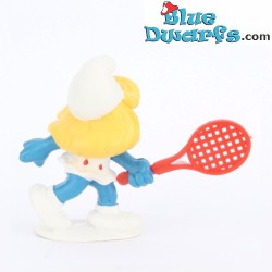 20135: Tennisspeelster Smurfin  - Minimodels -  - Schleich - 5,5cm