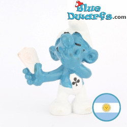 20056: Puffo baro - Minimodels - Schleich - 5,5cm