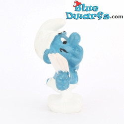 20056: Cardplayer Smurf - Minimodels - Schleich - 5,5cm