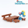 40234: Vanity Smurfette + Garden set (Supersmurf in bag)