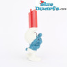 40208: Schildträger Schlumpf  - ROT -  (Super Schlumpf) - Schleich - 5,5cm