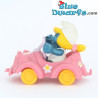 40241: Schlumpfine im Auto  - herzlenker lila -  (Super Schlumpf) - Schleich - 5,5cm