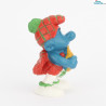 20105: Schottenschlumpf Mit Dudelsack – grüne Socken – Schleich oder Bully – 5,5 cm