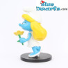 Pitufina con Flor - Blue Resin 2021 - Serie 1 - Figura resina - 11 cm