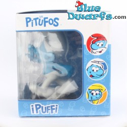 Puffo Camminatore - Blue Resin 2024 - resina - serie 1 - statuea puffi - 11 cm