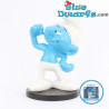 Puffo Forzuto - Blue Resin 2024 - resina - serie 1 - statuea puffi - 11 cm
