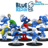 Pitufo Salvaje - Blue Resin 2021 - Serie 1 - Figura resina - 11 cm