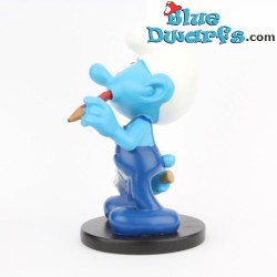 Handy Smurf - Blue Resin 2021 - Serie 1 - Resin smurf statue - 11 cm