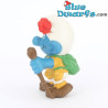 20041: Wanderschlumpf - rote Blume und Spazierstock - Versión CNT - 5,5 cm