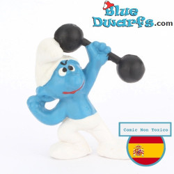 20020: Puffo Ginnasta - senza maglietta - Versione CNT - 5,5 cm