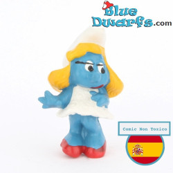 20034: Smurfin - CNT - rode schoenen - Spain - CNT versie - 5,5cm