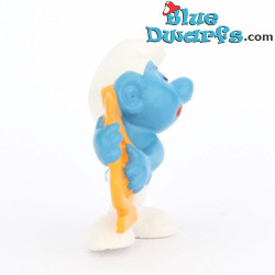 20070: Harp spelende Smurf - CNT versie - 5,5cm