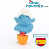 20043: Schtroumpf paresseux avec pelle - petit moule - Version CNT - 5,5 cm