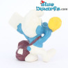 20031: Schlumpf Briefträger - braune Tasche und gelbe Trompete - CNT Version - 5,5 cm