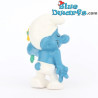20044: Verliefde Smurf  - Gele Bloemen - CNT versie - 5,5cm