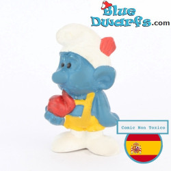 20081: Puffo tirolese - completo giallo - Versione CNT - 5,5 cm
