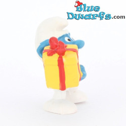 20086: Lolsmurf - geel cadeau - CNT versie - 5,5cm