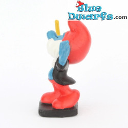 20092: Grote smurf dirigent - CNT versie - 5,5cm