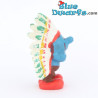 20144: Indian smurf - all feathers up - CNT Version - 5,5 cm
