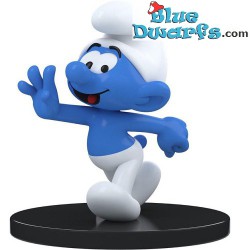Walking smurf - Blue Resin 2021 - Serie 1 - Resin smurf statue - 11 cm