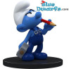 Knutselsmurf - Blue Resin 2021 - Kunsthars figuur - Serie 1 - smurfen beeldje - 11 cm
