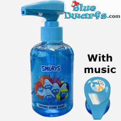 Sapone per le mani Puffi con musica - Accessori per la casa dei Puffi - 250 ml