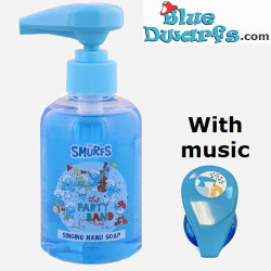 Savon pour les mains Schtroumpf avec musique - Accessoires maison Schtroumpfs - 250 ml