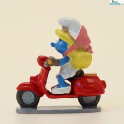 Pixi origine Traffic rules II (2022): Smurfette on scooter