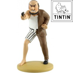 Statuette Tintin - Alonzo Perez le cerveau  (Moulinsart/ 29380)