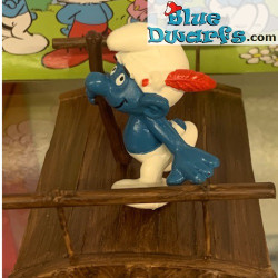 Brug geschikt voor bij - Sierproduct voor bij de Smurfen - Smurf niet inbegrepen - 11x7x3cm