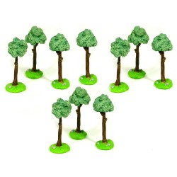 5x alberi decorativo - I puffi (8 cm)