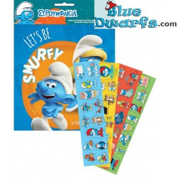 50x Smurf stickers with...