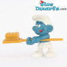 20113: Schtroumpf boulanger - pain rectangulaire - Schleich - 5,5cm